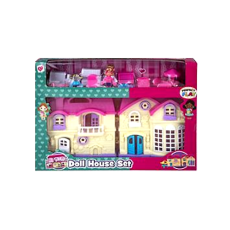 Doll House Playset - 28x21cm